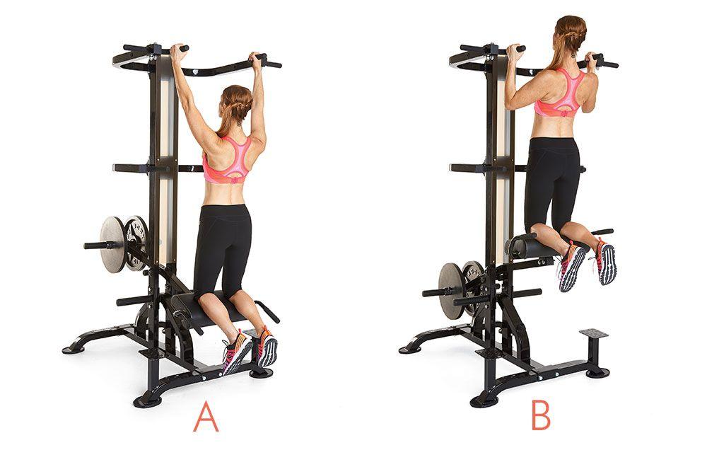 Assisted Pull-Up Machine